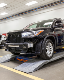 Toyota on vehicle lift | Findlay Toyota Prescott in Prescott AZ