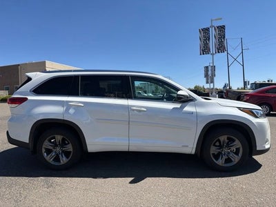 2017 Toyota Highlander Hybrid Limited Platinum