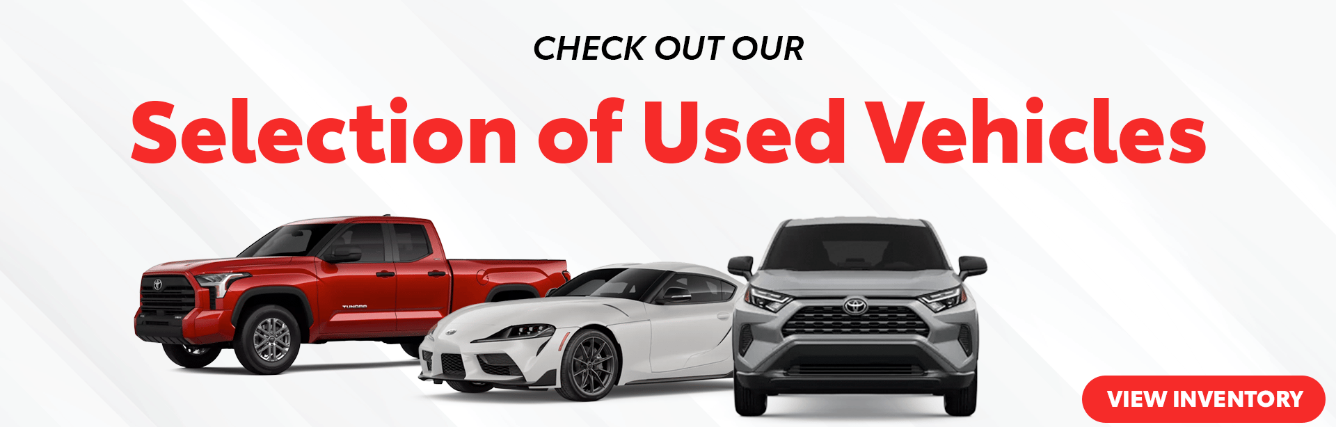Selection of Used Vehicles