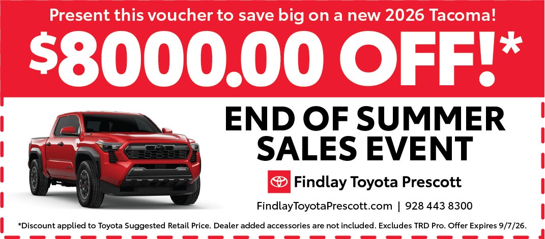Taoma End of Summer Sales Event Voucher