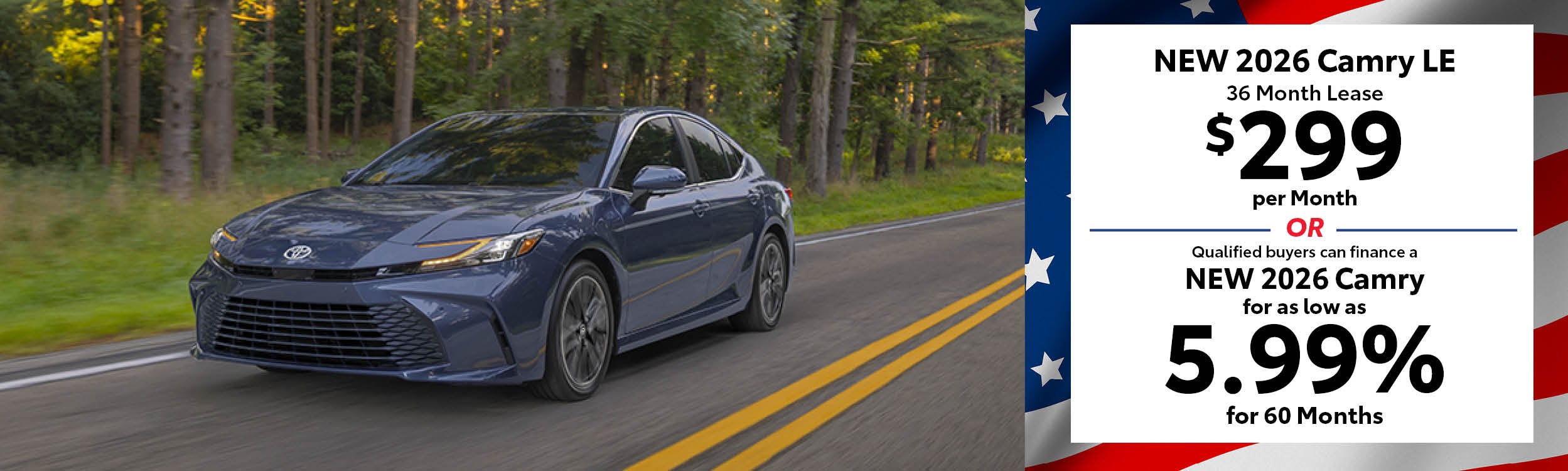 New 2026 Camry LE