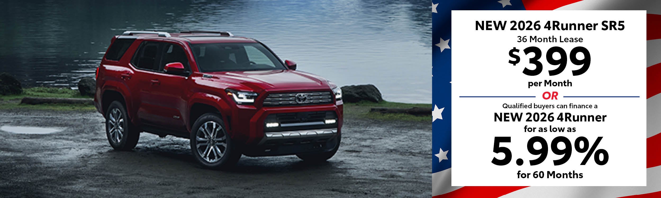 New 2026 4Runner SR5